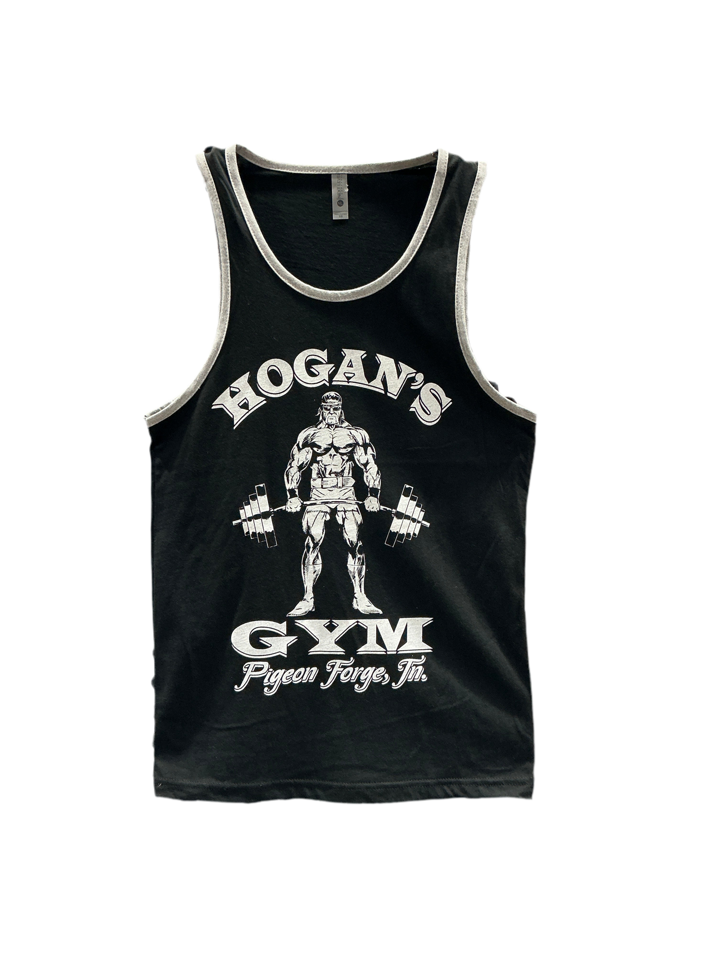 Mens Black Hogans Gym Tank Top