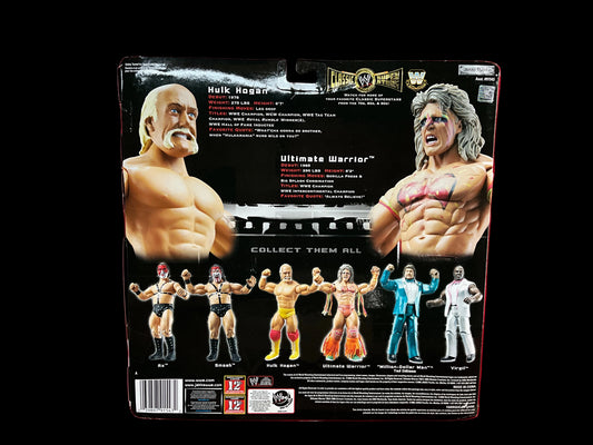 Hulk Hogan Ultimate Warrior Classic Superstars Limited Edition Unsigned Figure