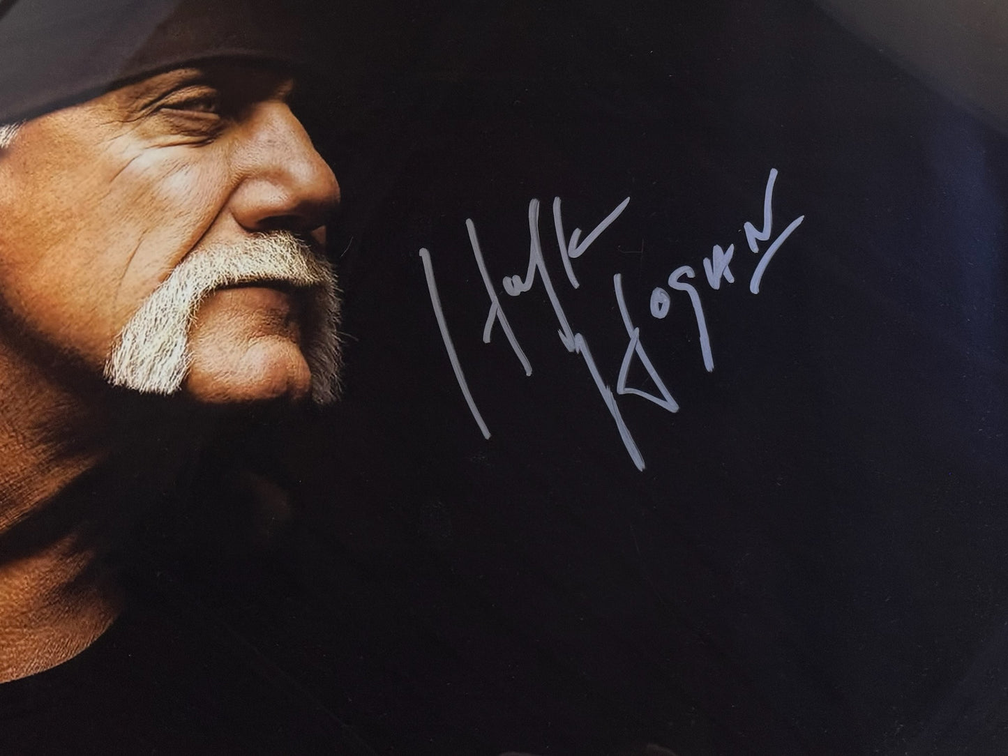 Hulk Hogan Face 20x28 inches Signed Poster