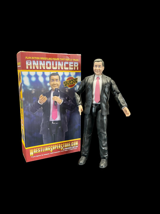 The Announcer Talking Action Figure