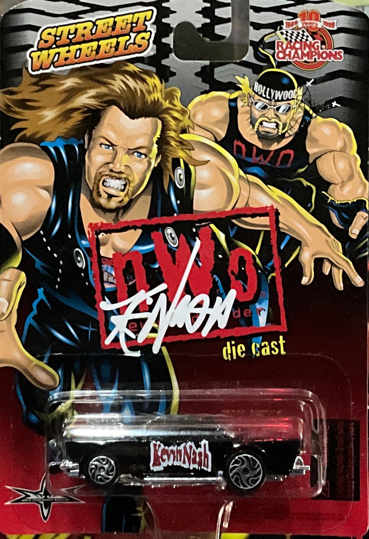 Kevin Nash Signed nWo Street Wheels Car Figure