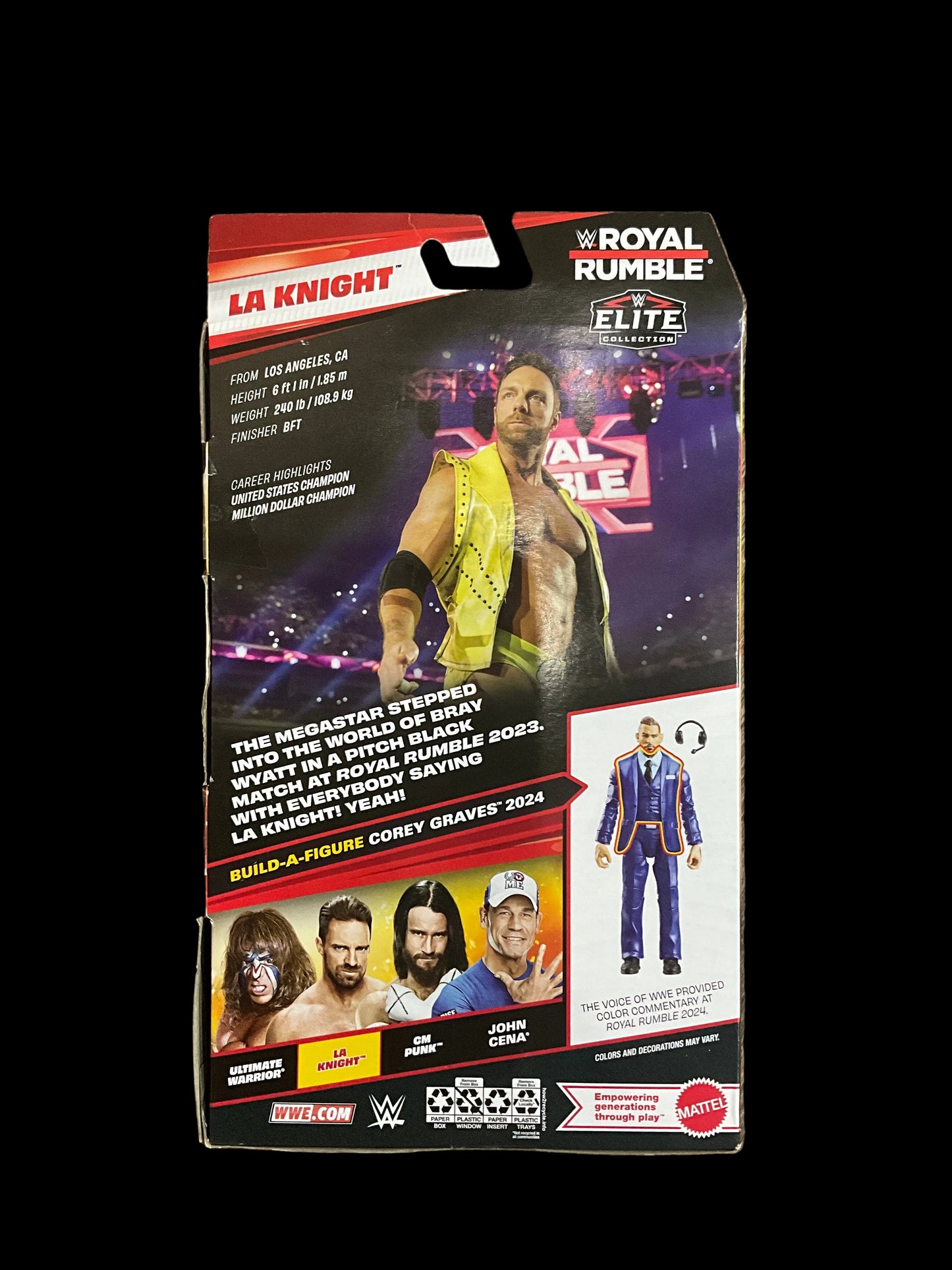 LA KNIGHT ROYAL RUMBLE FIGURE