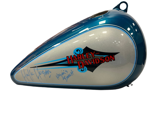 Hogans Signed Motorcycle Gas Tank