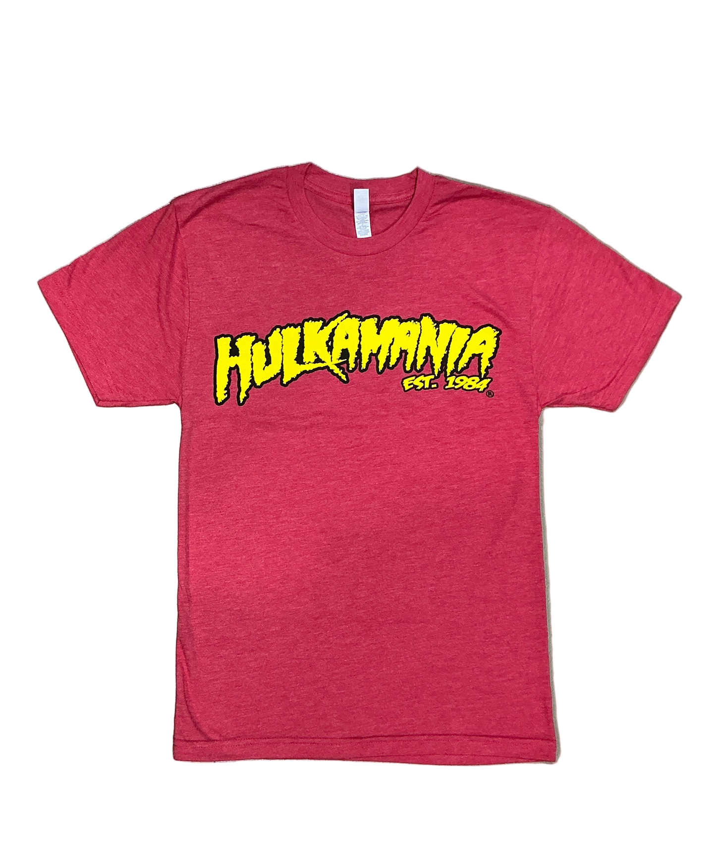 Soft Red Hulkamania Adult T-Shirt