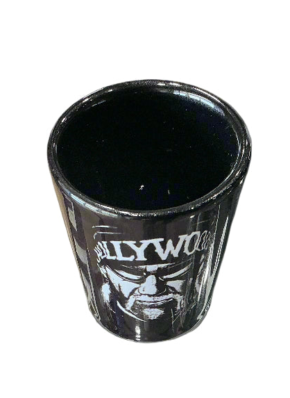 Hollywood Face Shot Glass