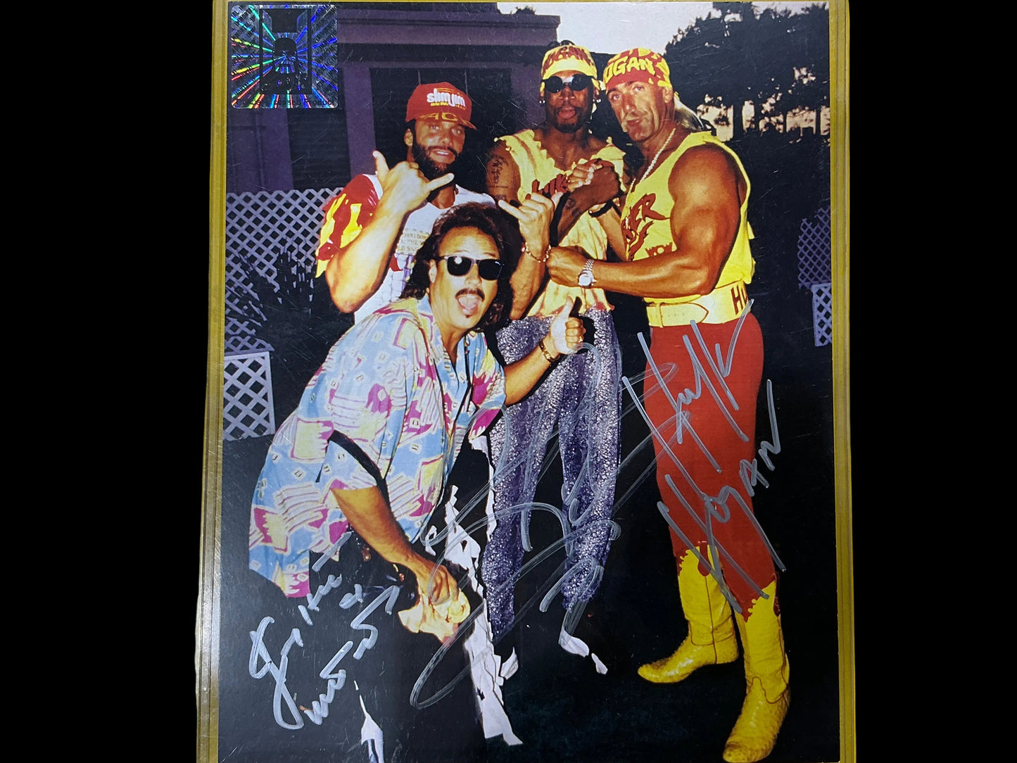 Consignment SR - Hogan Rodman 8x10 Photo Signed Framed