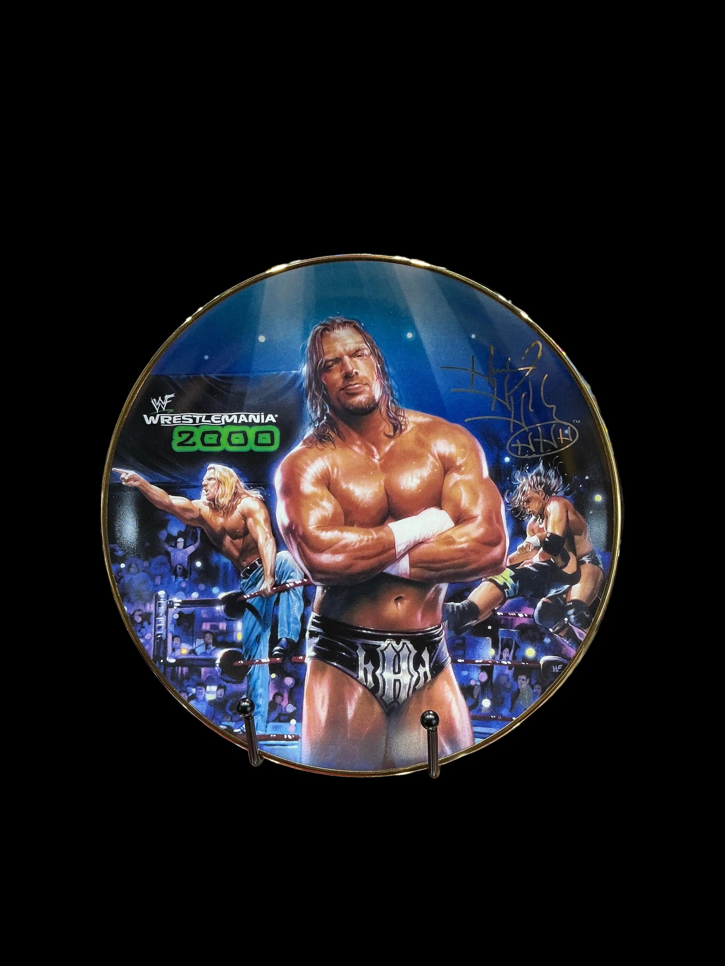Triple H Decorative Plate
