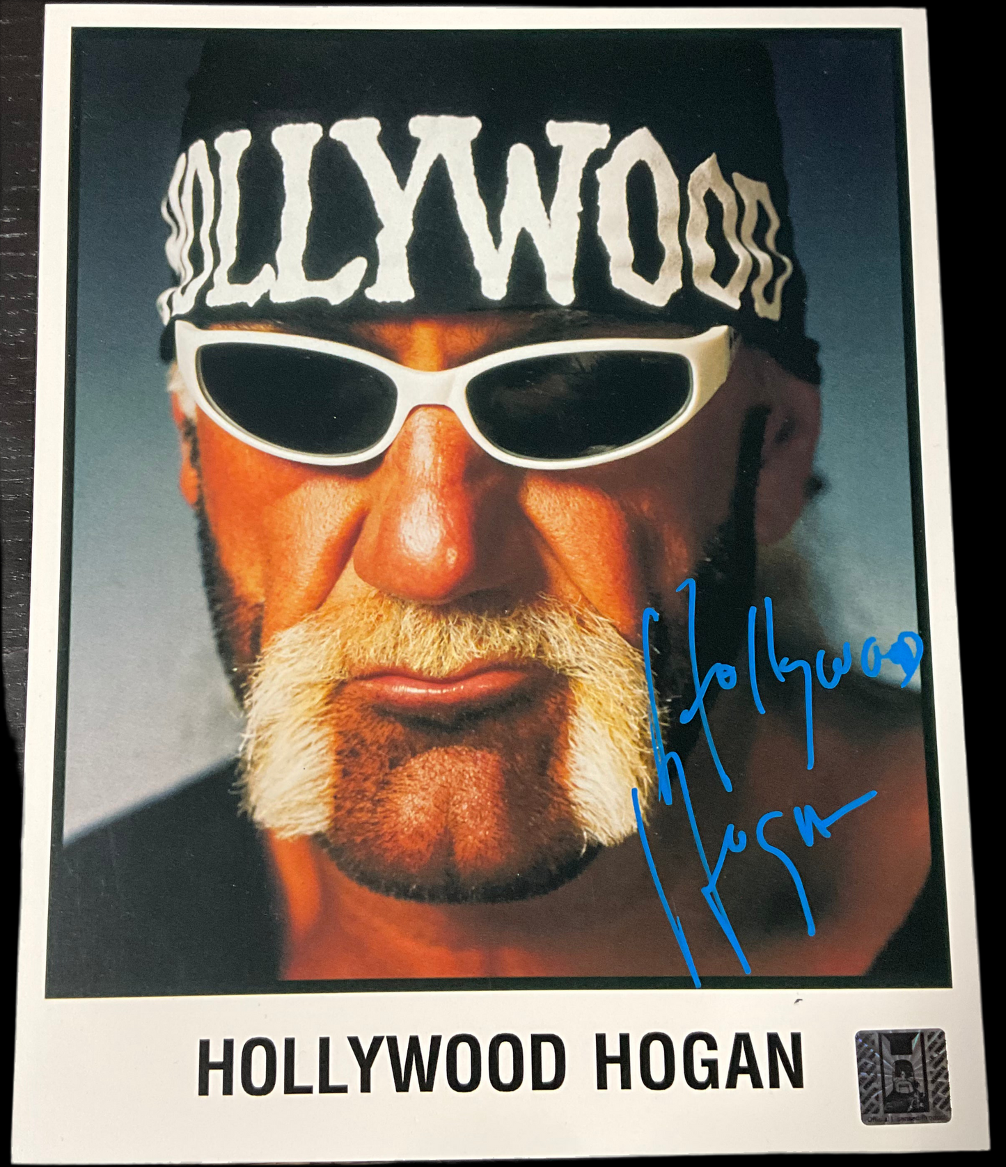 Hollywood Hogan Autographed Promo 8x10 Photo