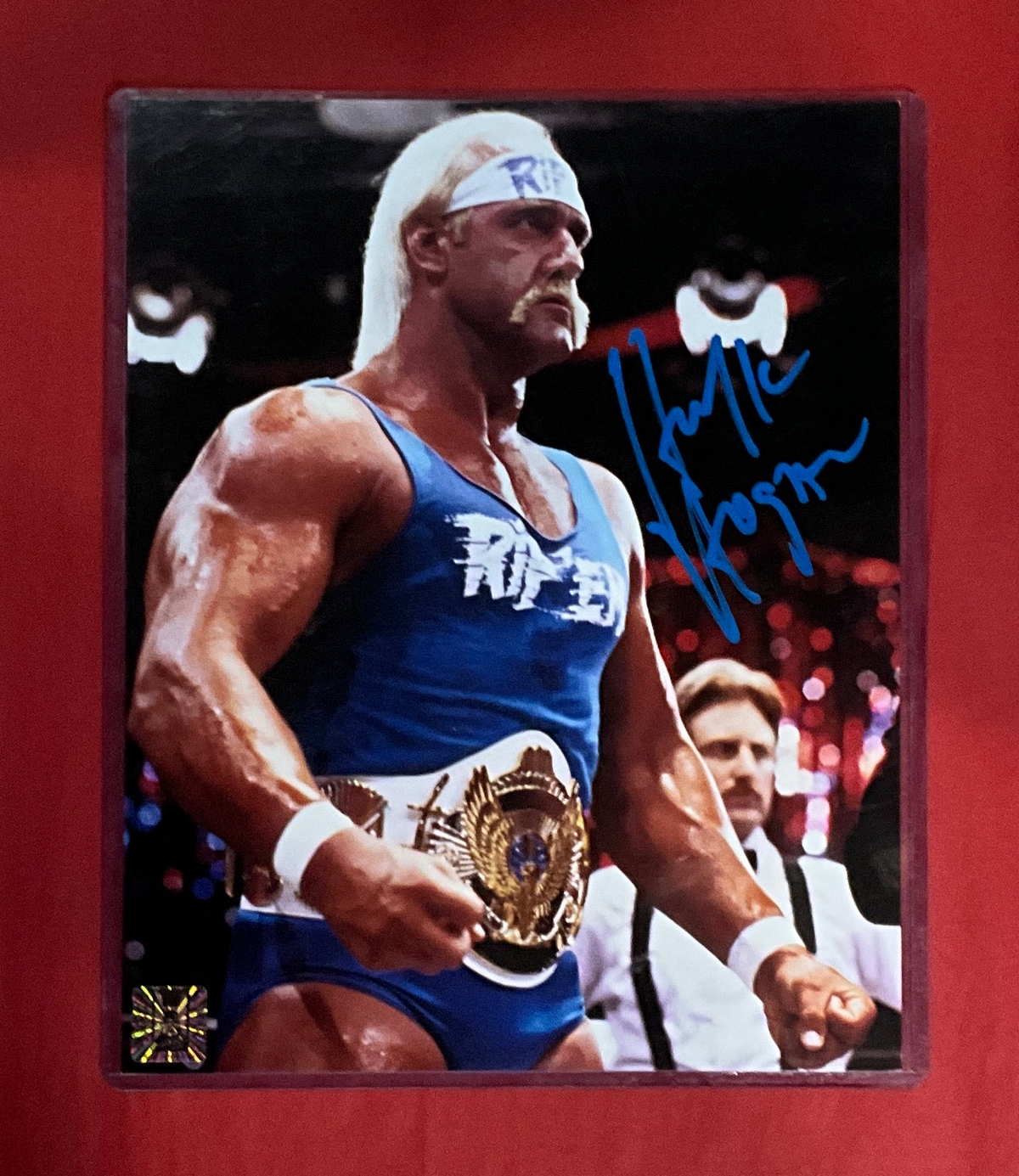 Rip Em Hulk Hogan Autographed 8x10 Photo