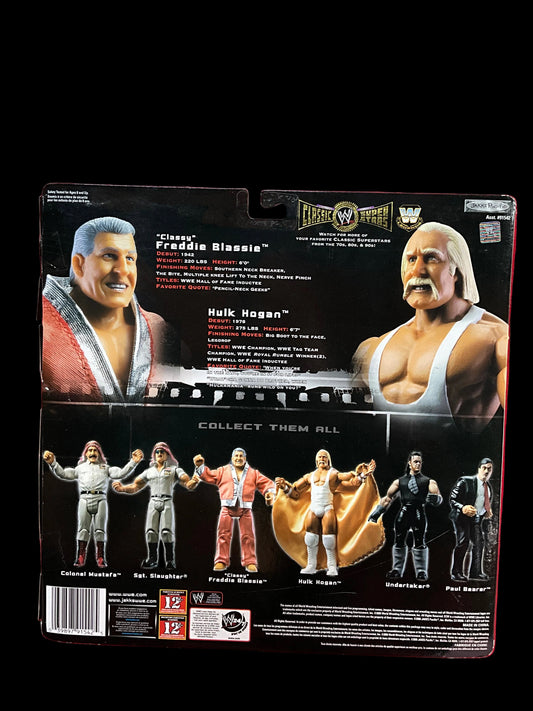 Hulk Hogan Freddie Blassie Classic Superstars Limited Edition Unsigned Figure