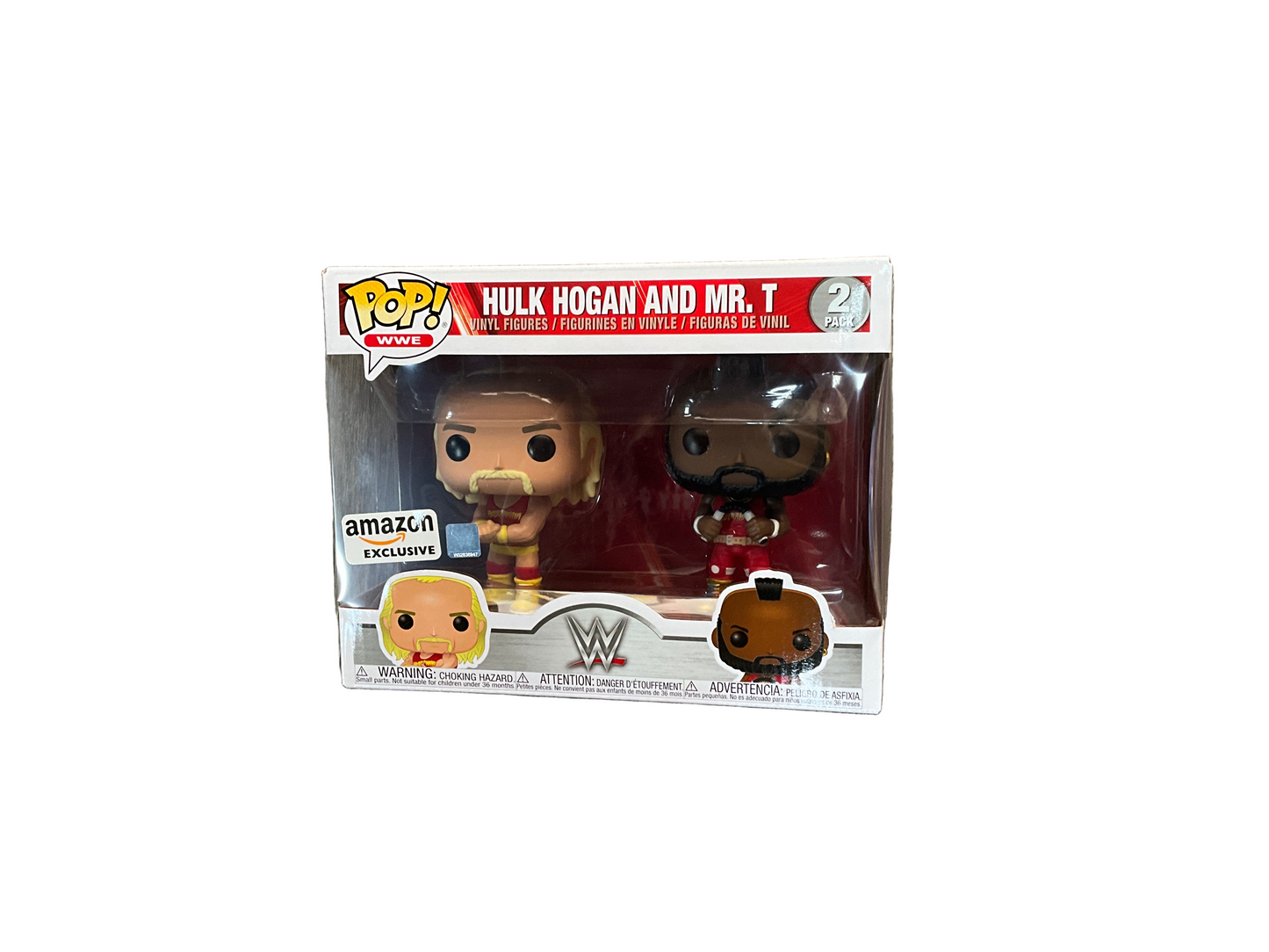 Hulk Hogan and Mr. T Pop Unsigned