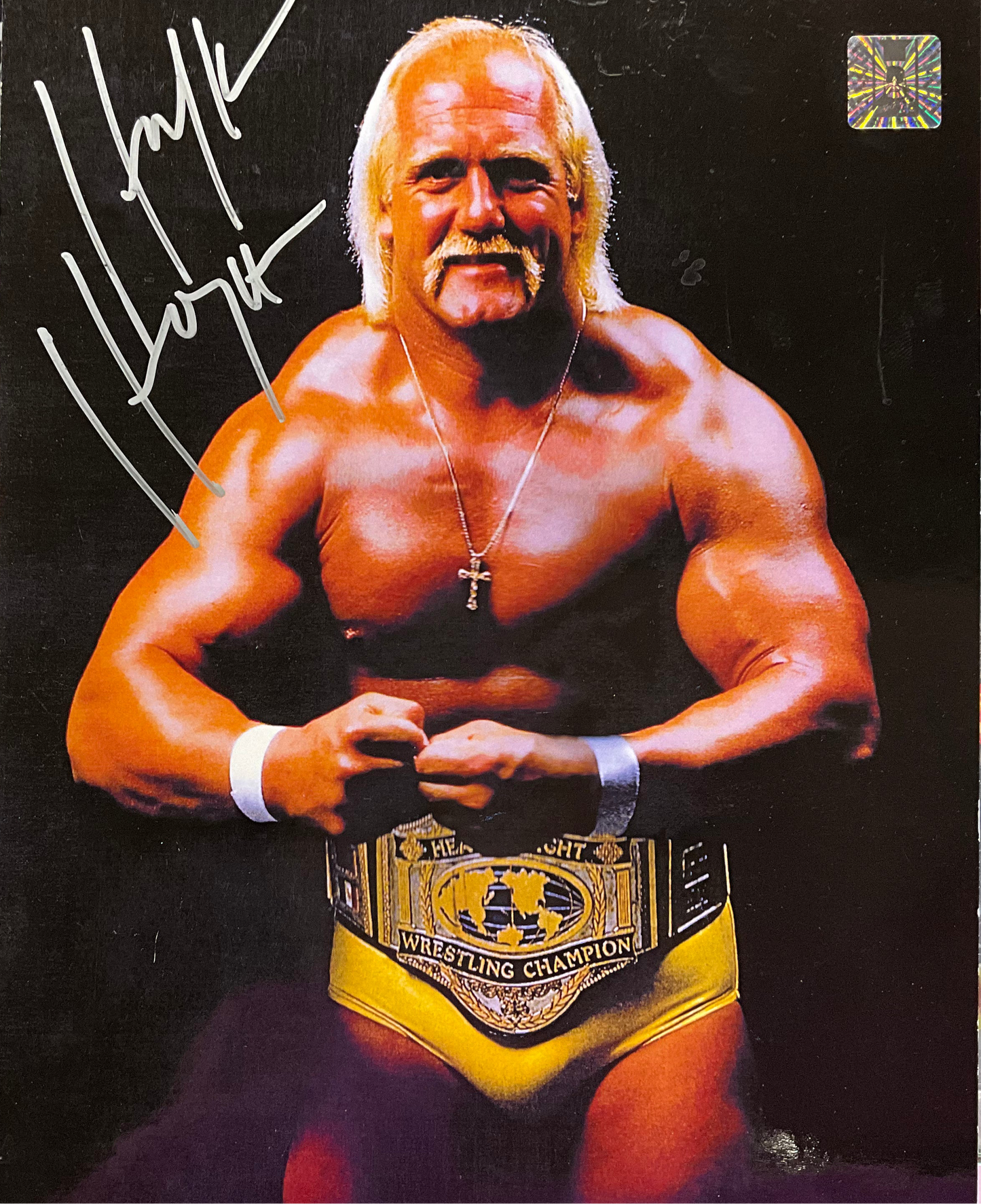 Signed Hulk Hogan 8x10 Photo
