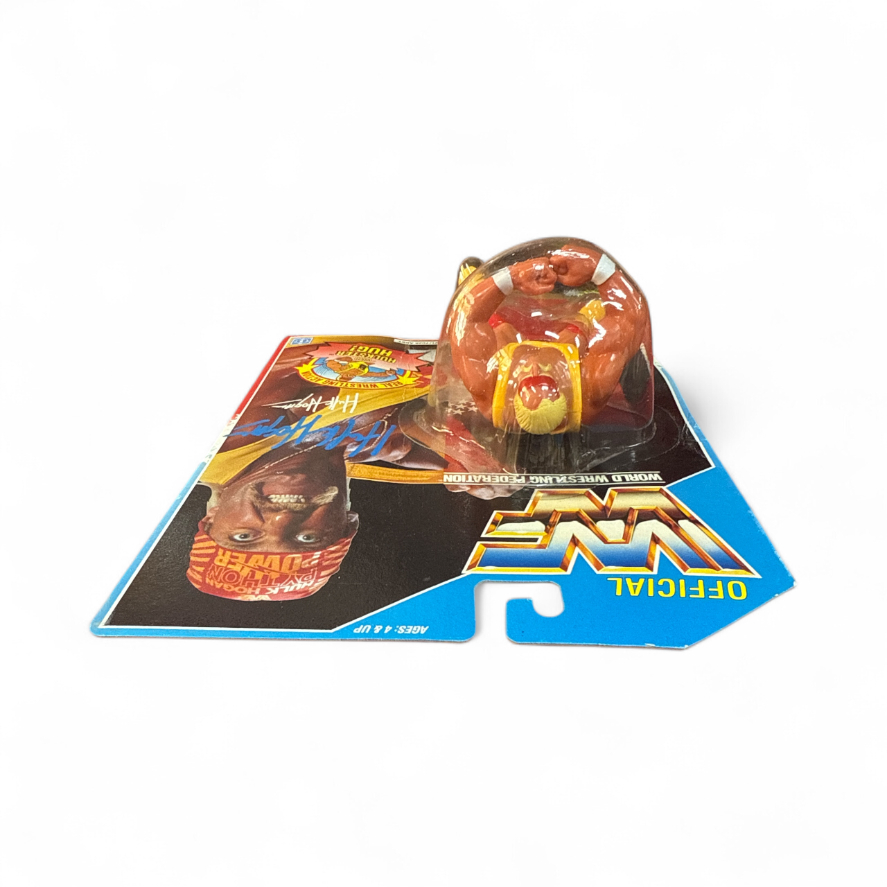Official WWF Hulkster Huge Autographed HASBORO Action figure