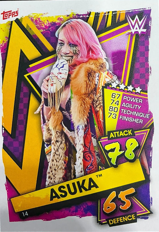 Topps Asuka Slam Attax Trading Card