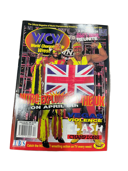 WCW Nitro Magazine Excellent Condition