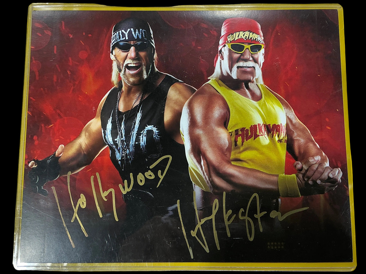 Consignment SR - Hollywood Hogan Flex 8x10 Photo Signed