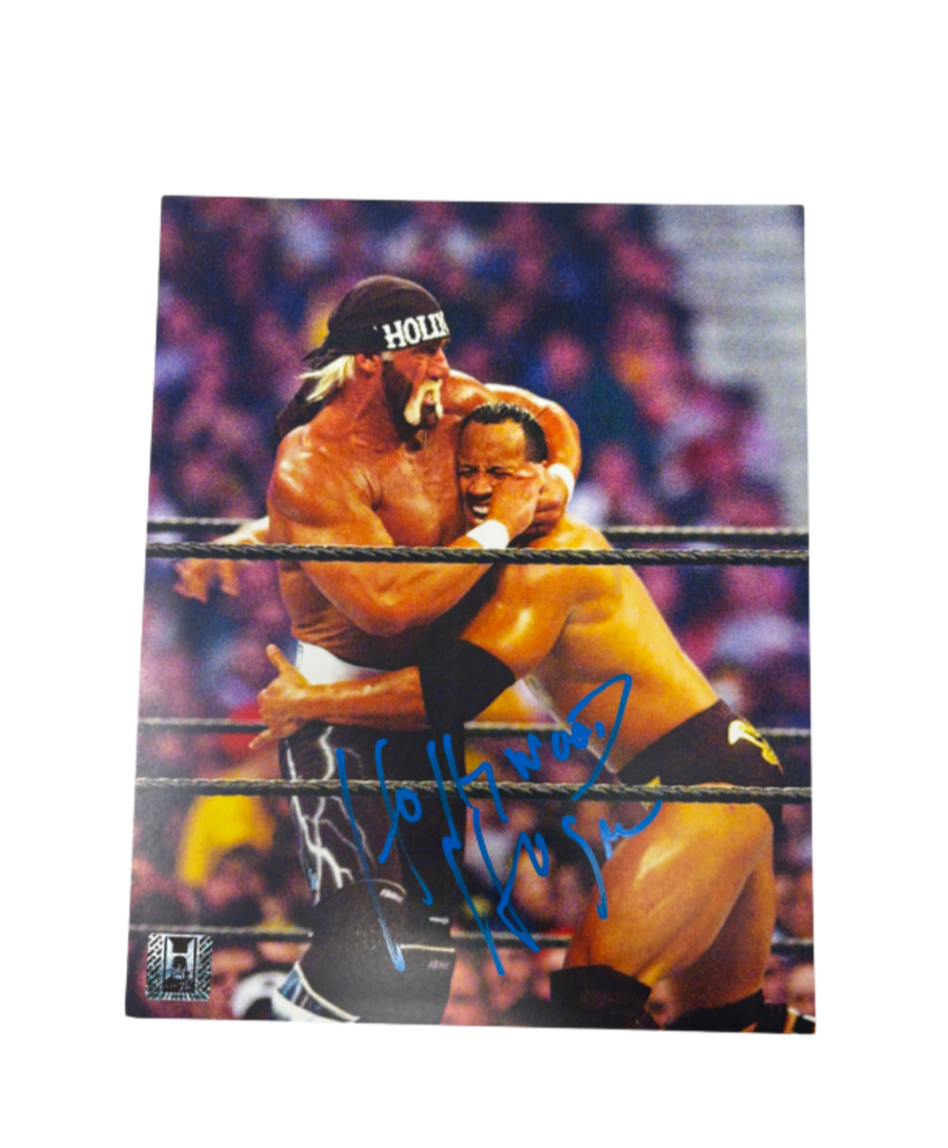 Hulk Rock Headlock Autographed 8x10 Photo
