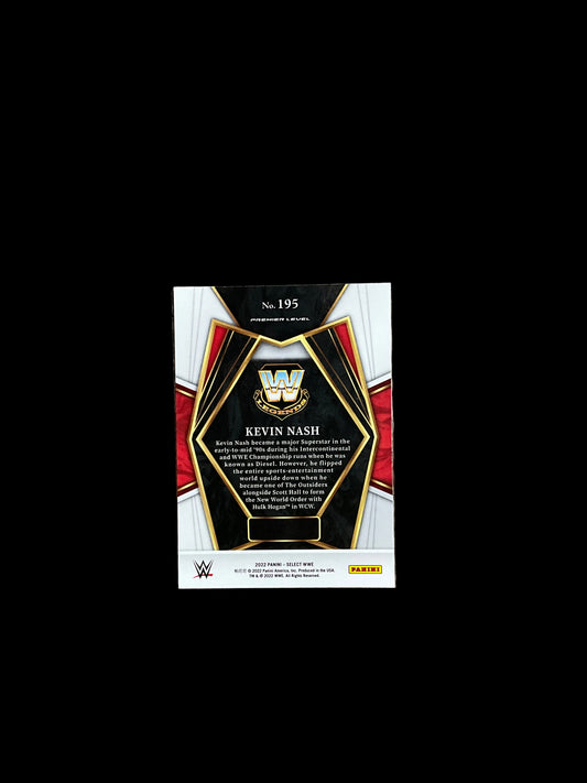 Kevin Nash Signed Trading Card Select No. 195