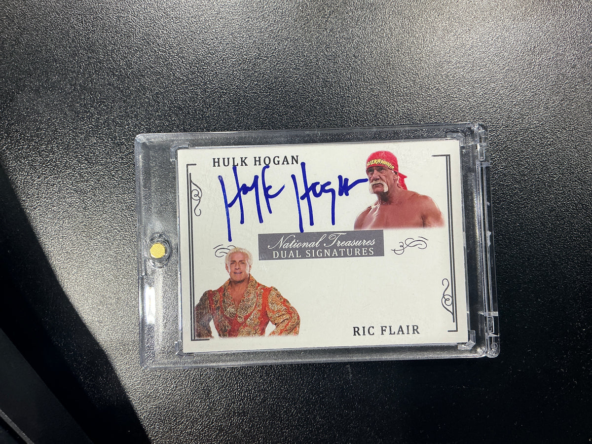 National Treasures Trading Card Signed