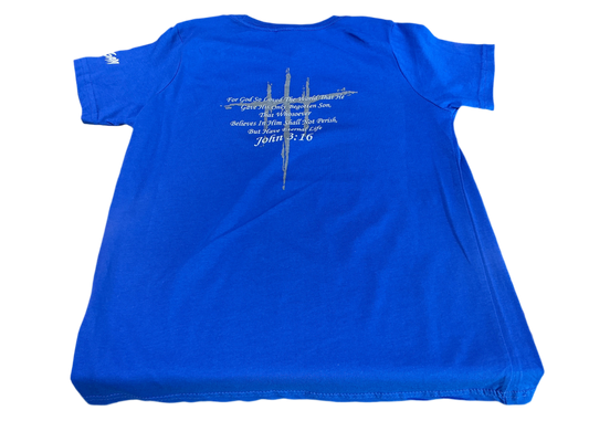 Blue John 3:16 Toddler T-Shirt