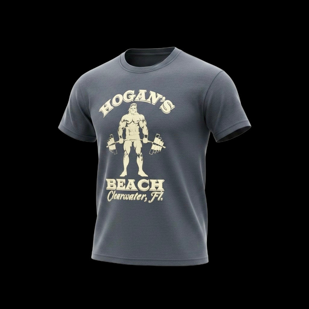 Graphite Hogan's Gym Adult T-Shirt