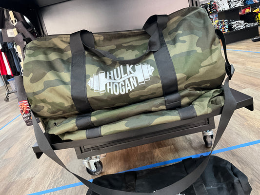 Green Camo Day Bag Duffle Bag