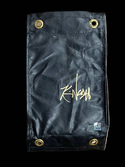 Kevin Nash Signed WWE Scratch Logo Original Turnbuckle Pad