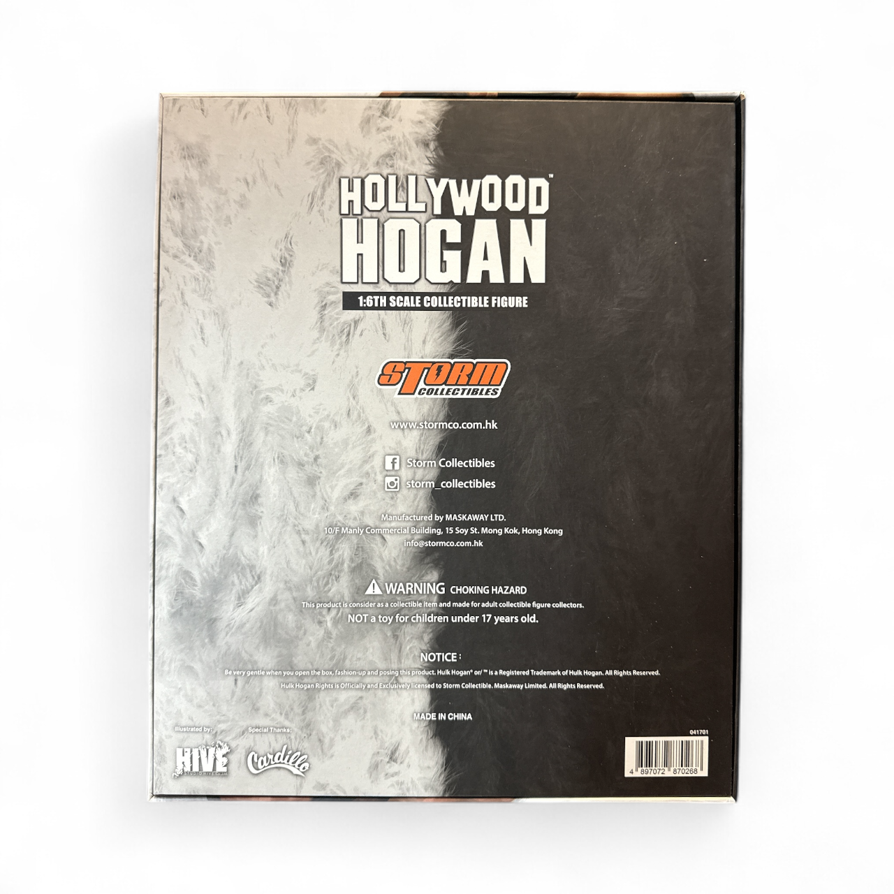 Hollywood Hogan 1:6 Scale Unsigned Collectible Storm Figure