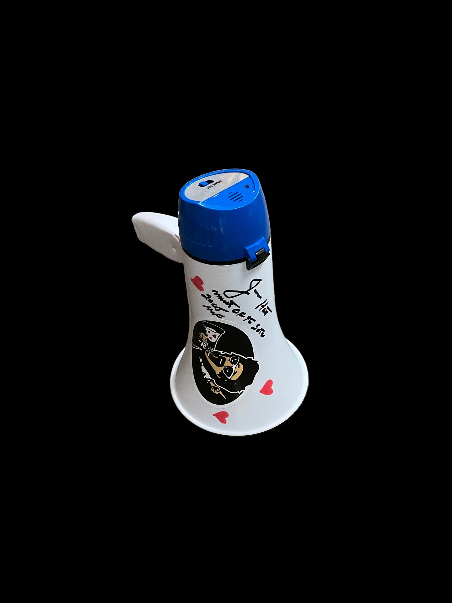 Jimmy Hart Autographed Replica Megaphone