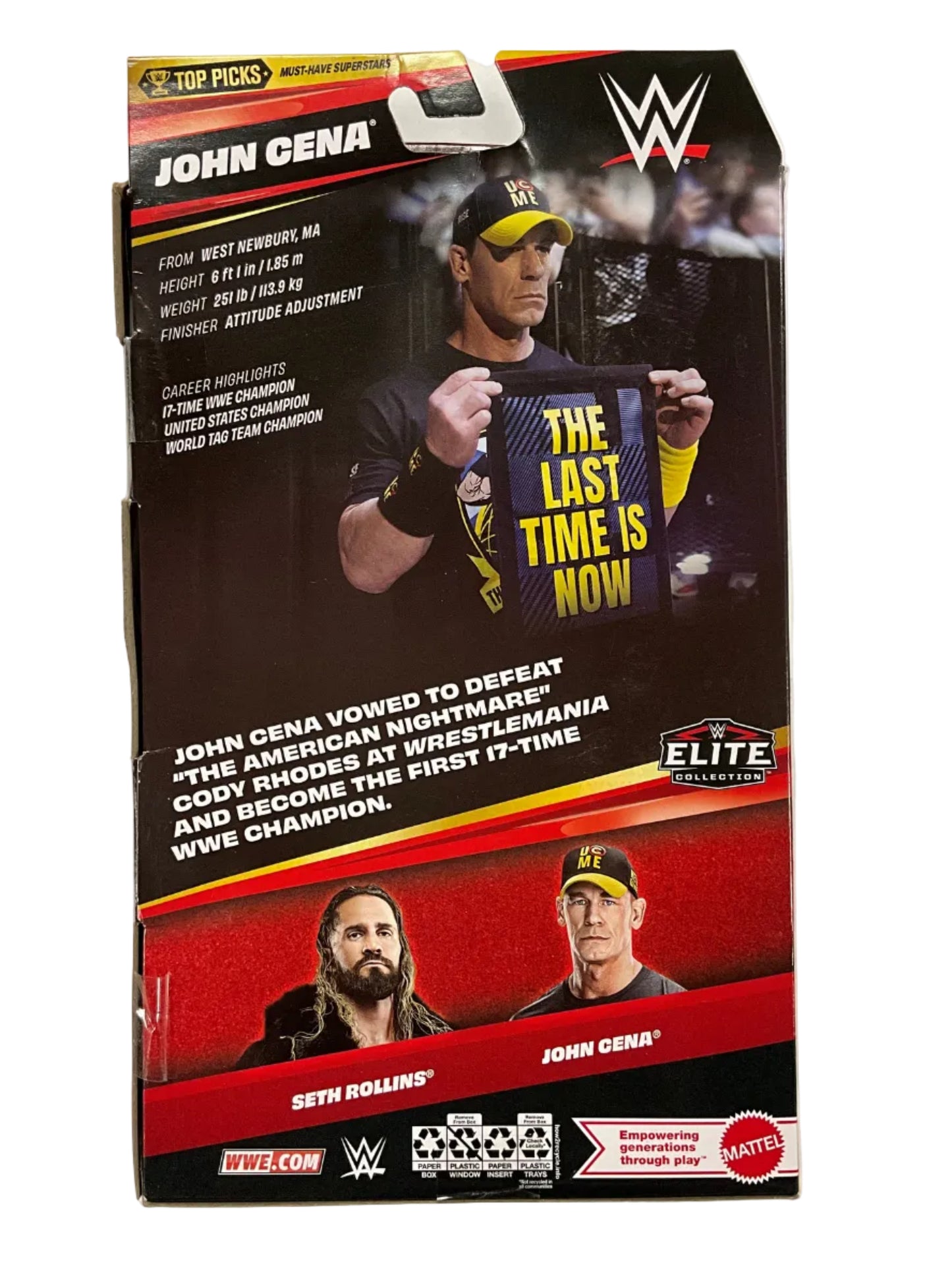 WWE Elite Collection John Cena figure