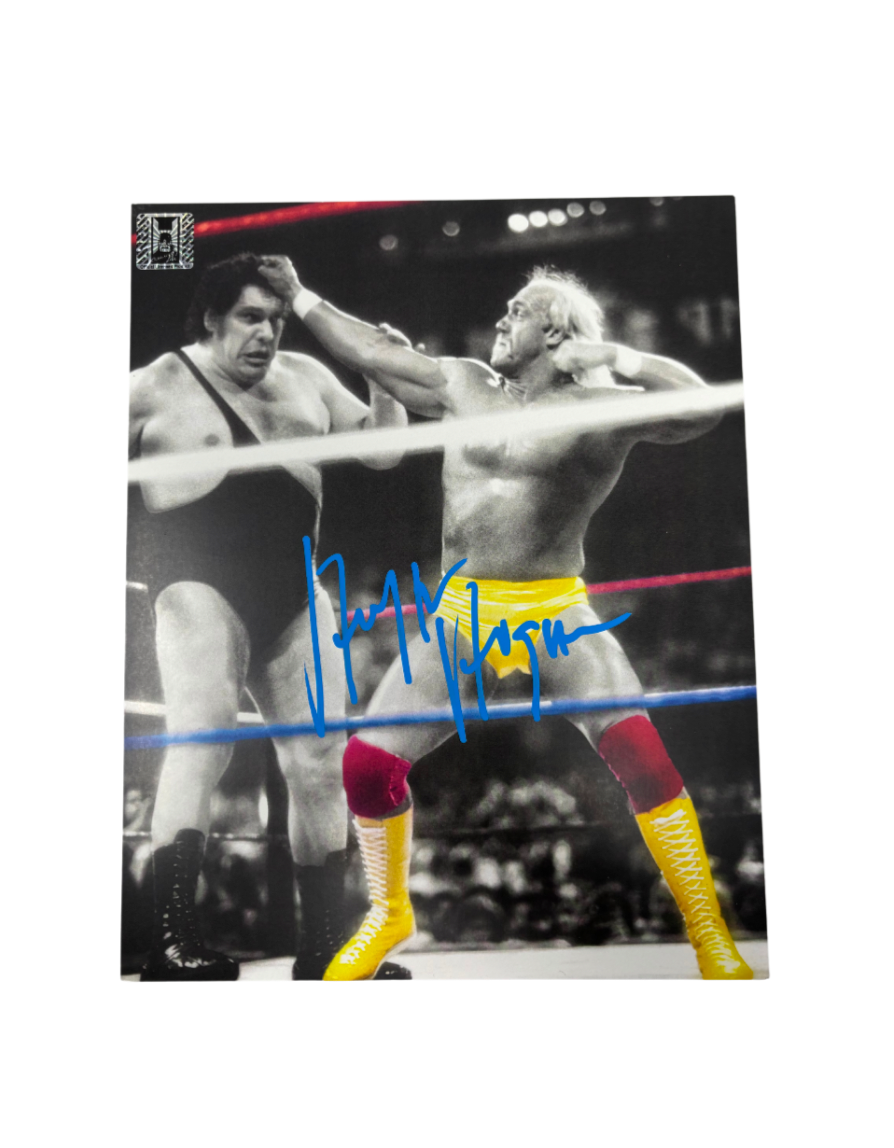 Hulk Andre Punch Autographed 8x10 Photo