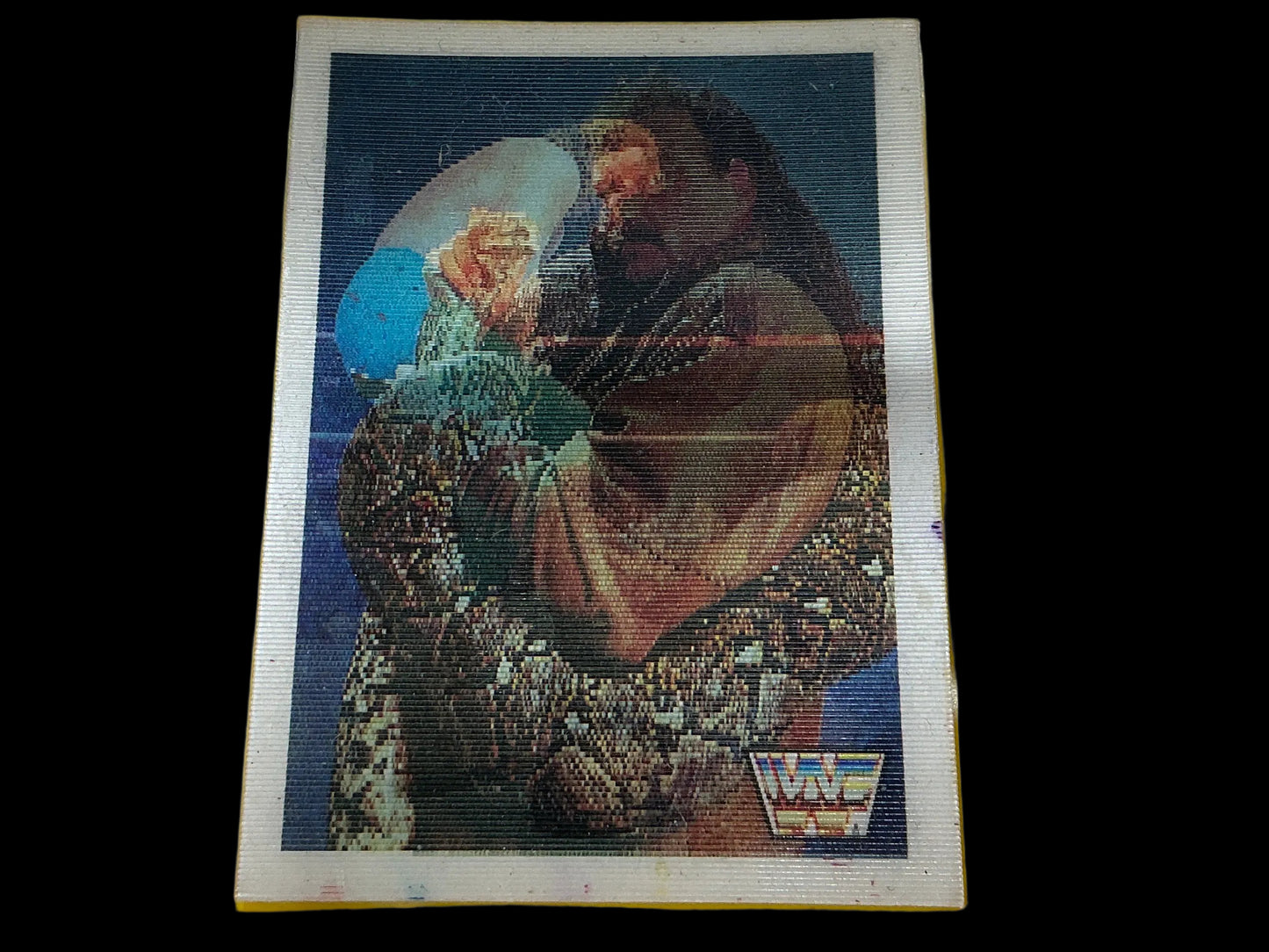 Jake The Snake Robert’s Mini Holographic Card