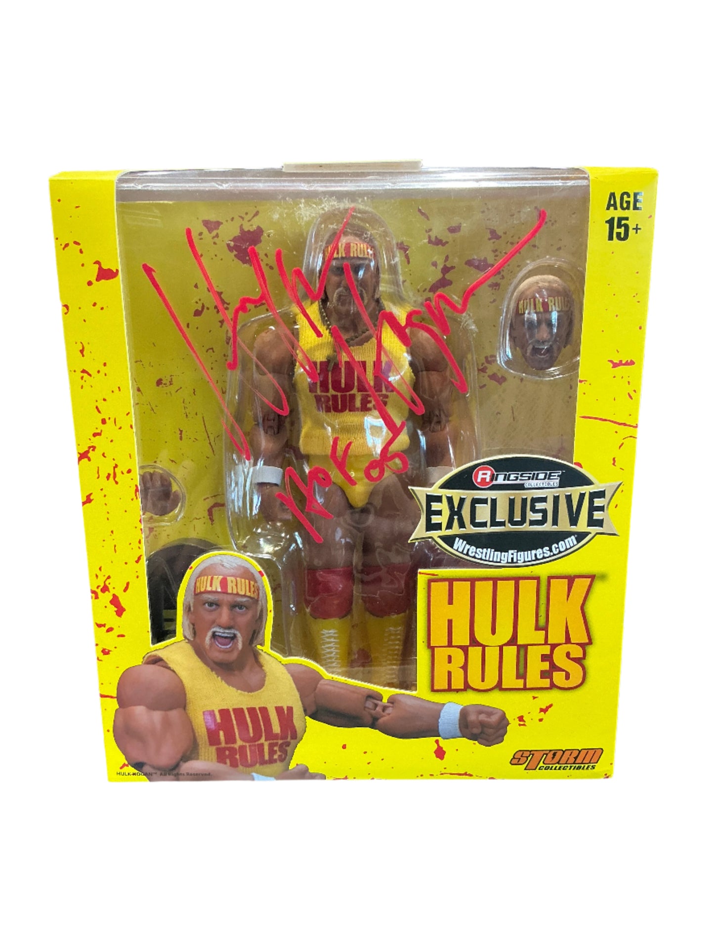 Signed Hulk Rules Ringside Exclusive Storm Figure