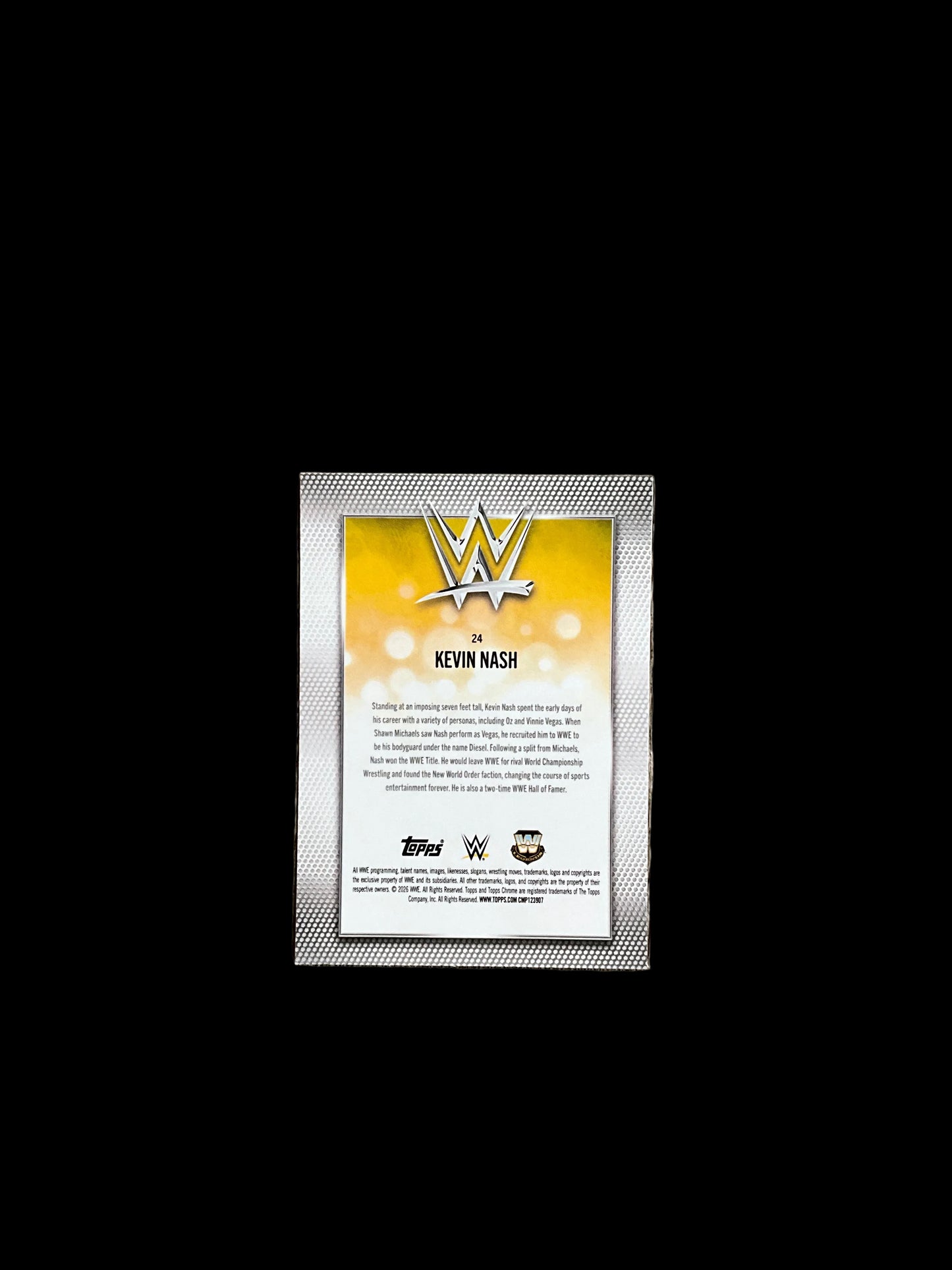 Kevin Nash Signed Trading Card 14/75