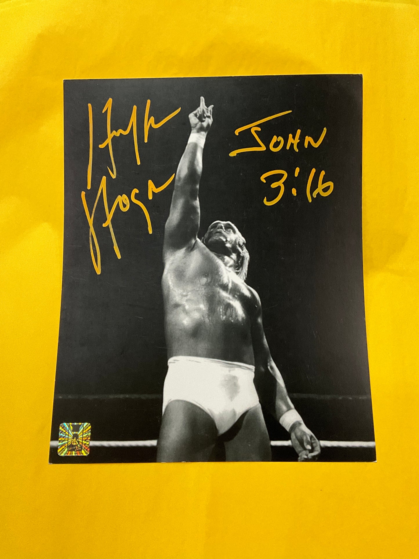 Hulk Point Autographed 8x10 Photo