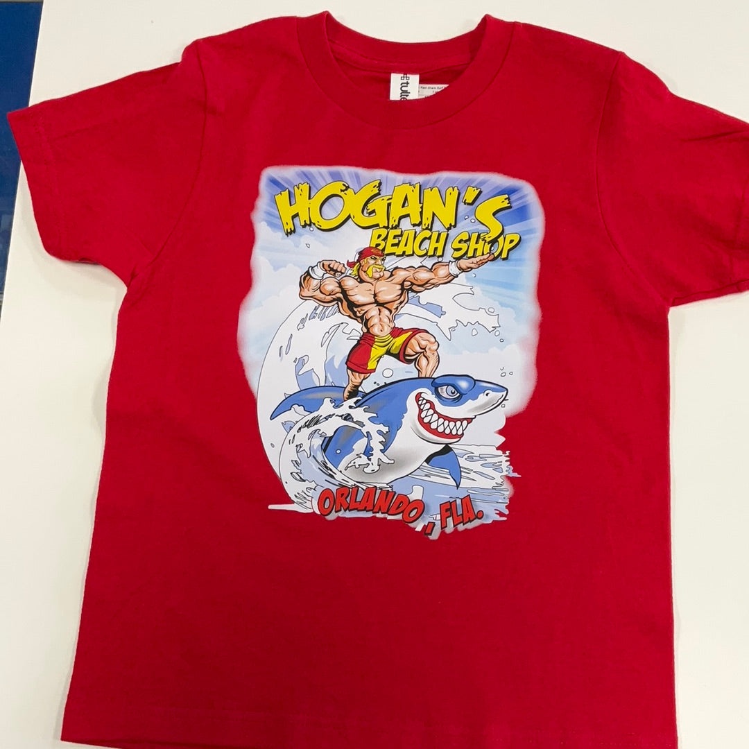 Red Shark Surf Youth T-Shirt