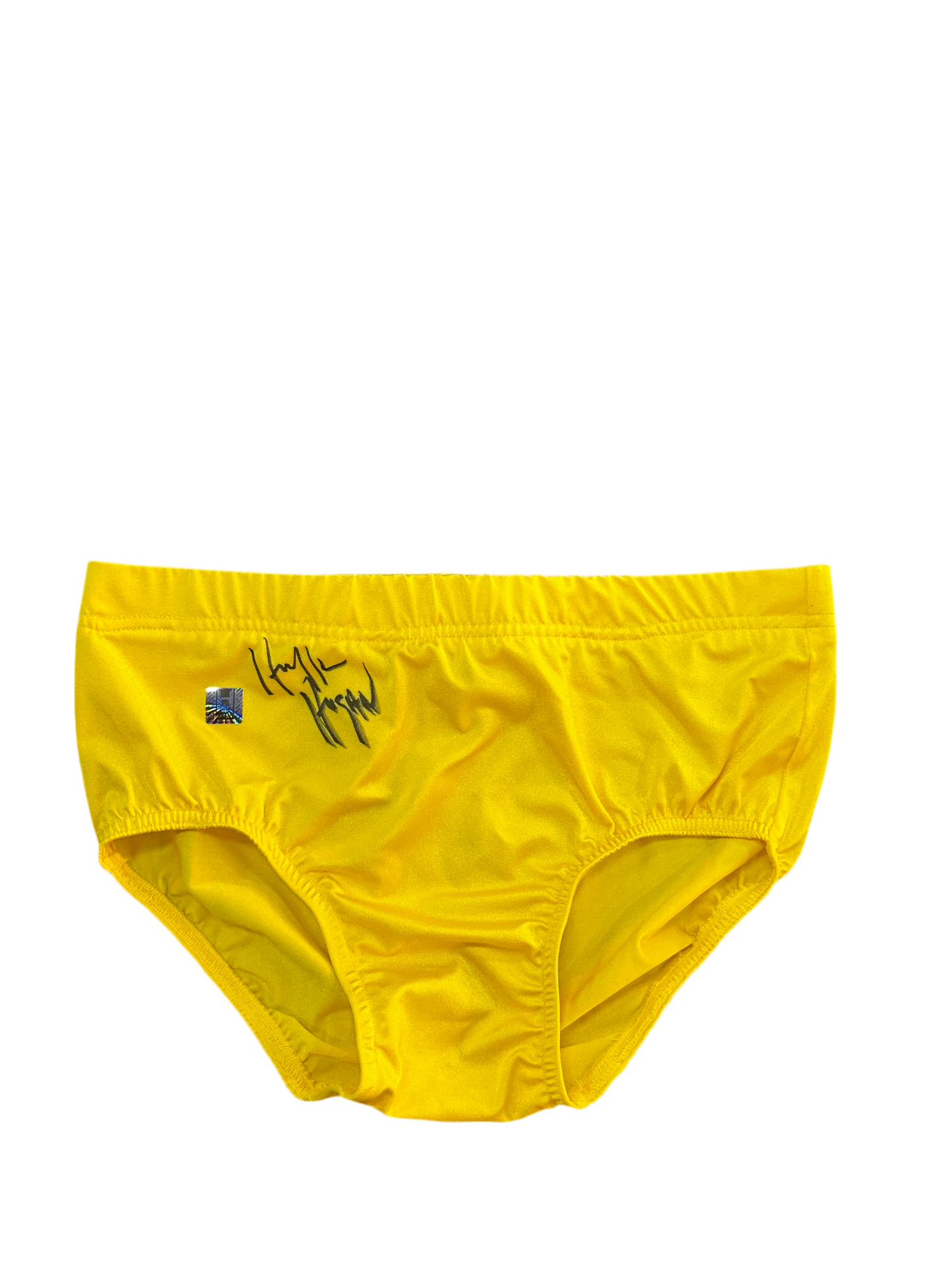 Yellow Costume Trunks Hulk Autographed