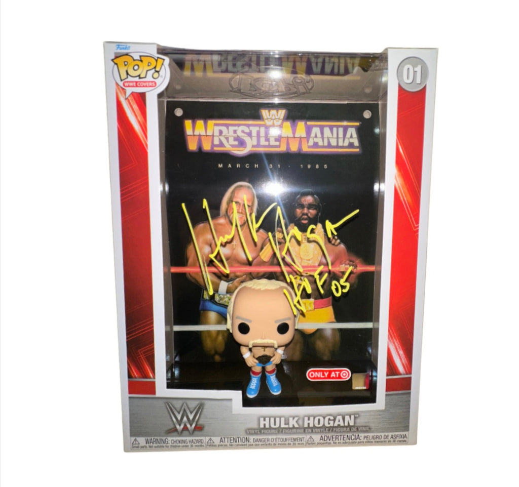 Autographed Hulk Hogan X Mr.T Magazine cover "sale"