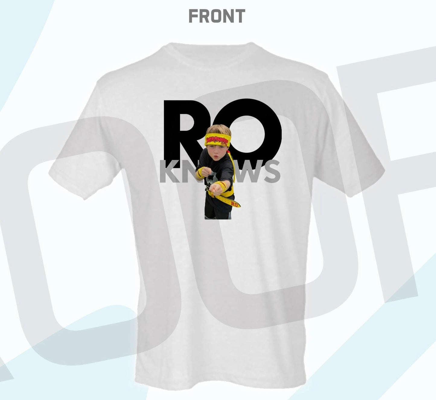 Ro Knows White T-Shirt