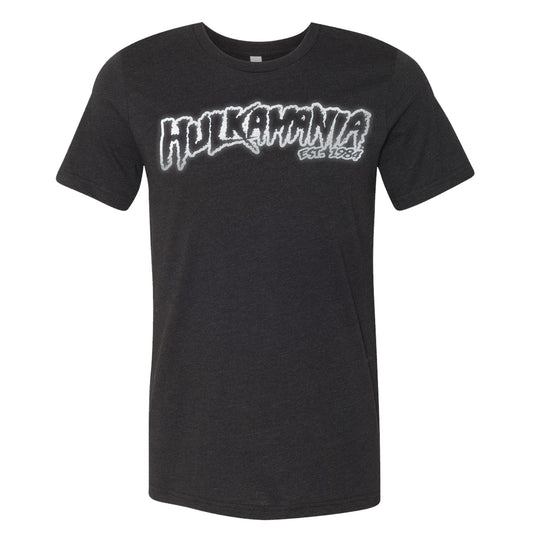 Black Reflective Hulkamania Adult T-Shirt
