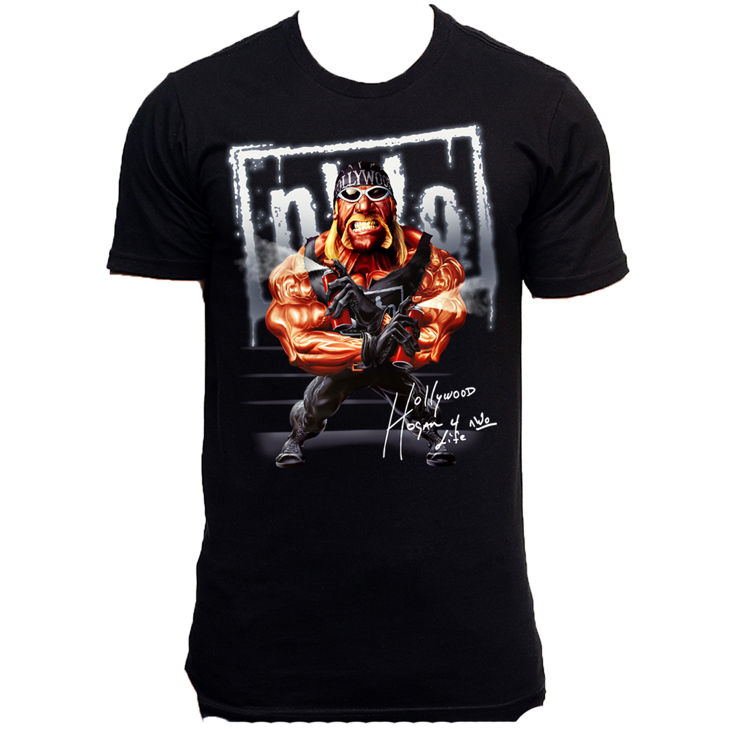 nWo Graffiti Adult T-Shirt