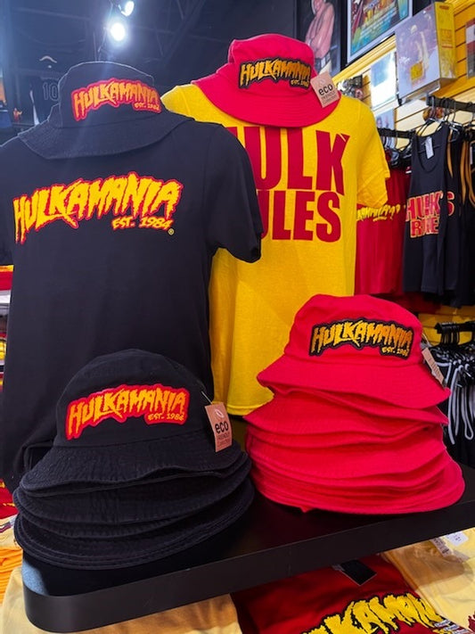 Black Hulkamania Bucket Hat