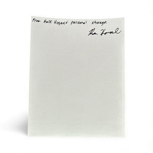 Original Promo - Hulk Hogan #1 8x10 Photo