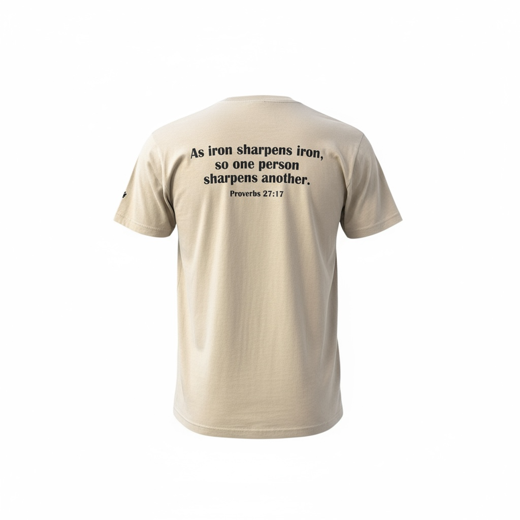 Iron Sharpens Iron Adult T-Shirt