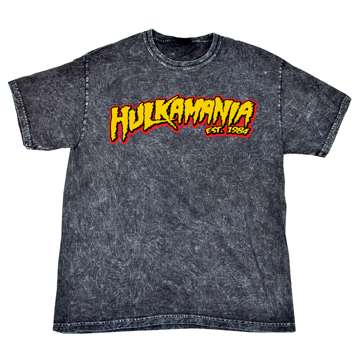 Hulkamania Mineral Wash Adult T-Shirt