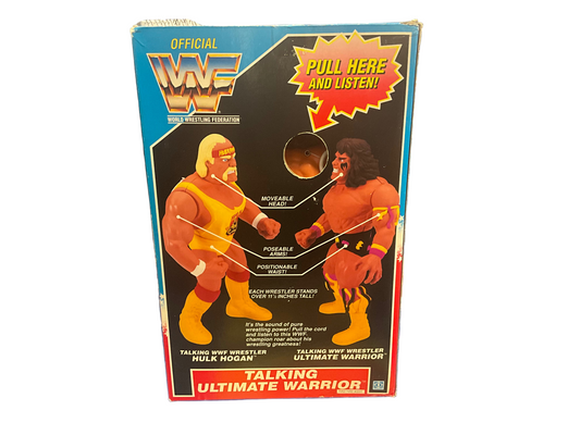WWF Talking Ultimate Warrior Fully Poseable Action Figure
