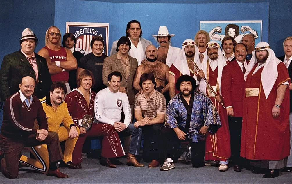 Hulk Hogan AWA 1983 Group Photo 18x24 Unsigned Poster