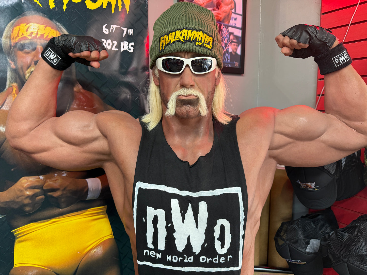 Army Green Hulkamania Beanie