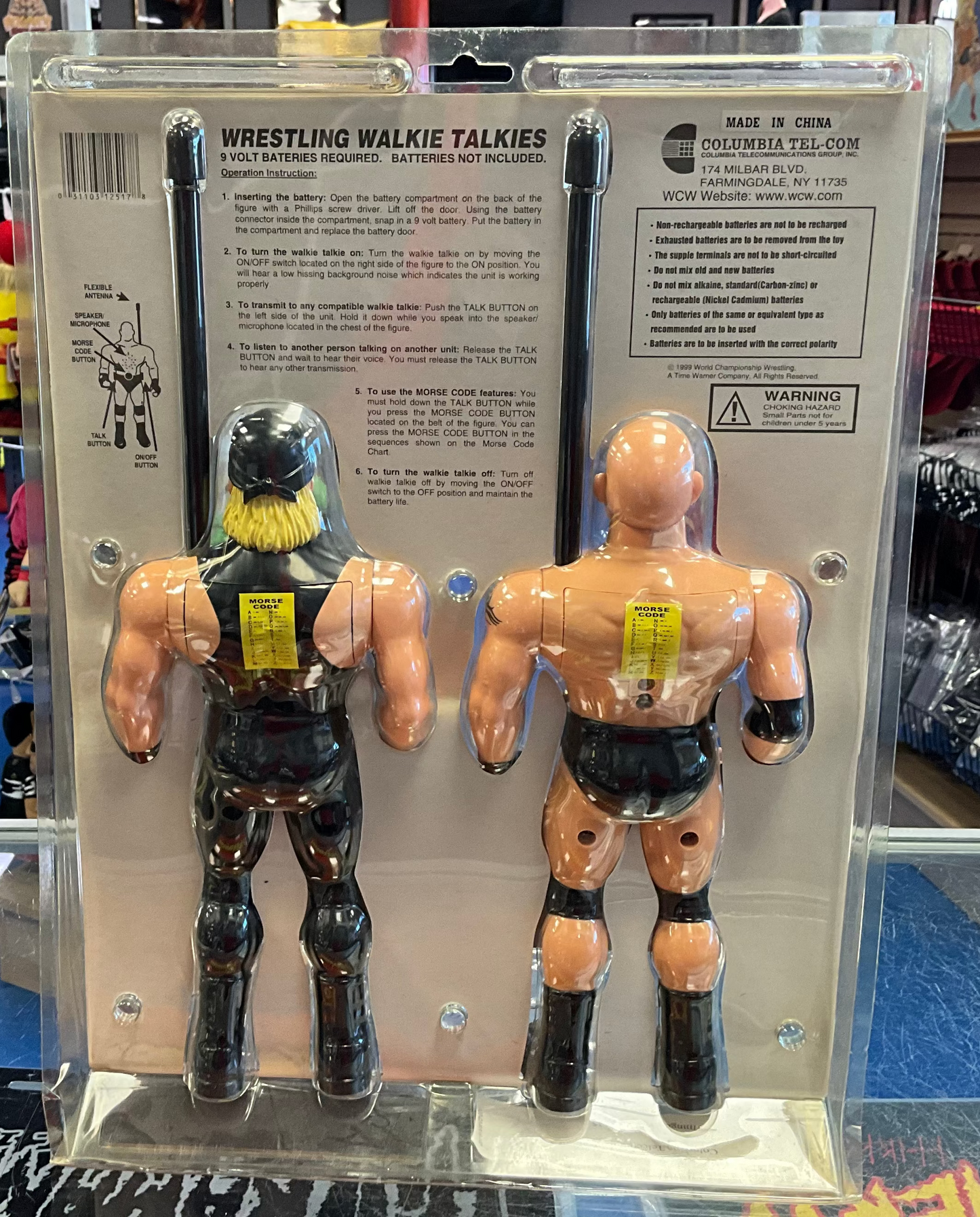 Slam Bam Walkie Talkies Hollywood Hogan and Goldberg