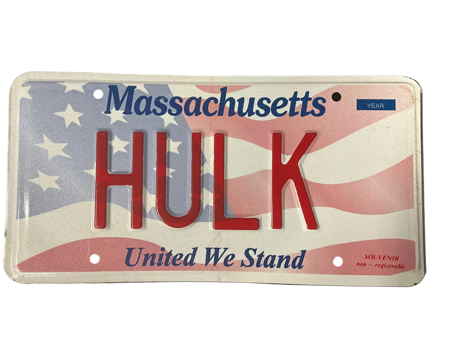 Hulk License Plate